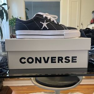Converse Stussy x One Star Low Black